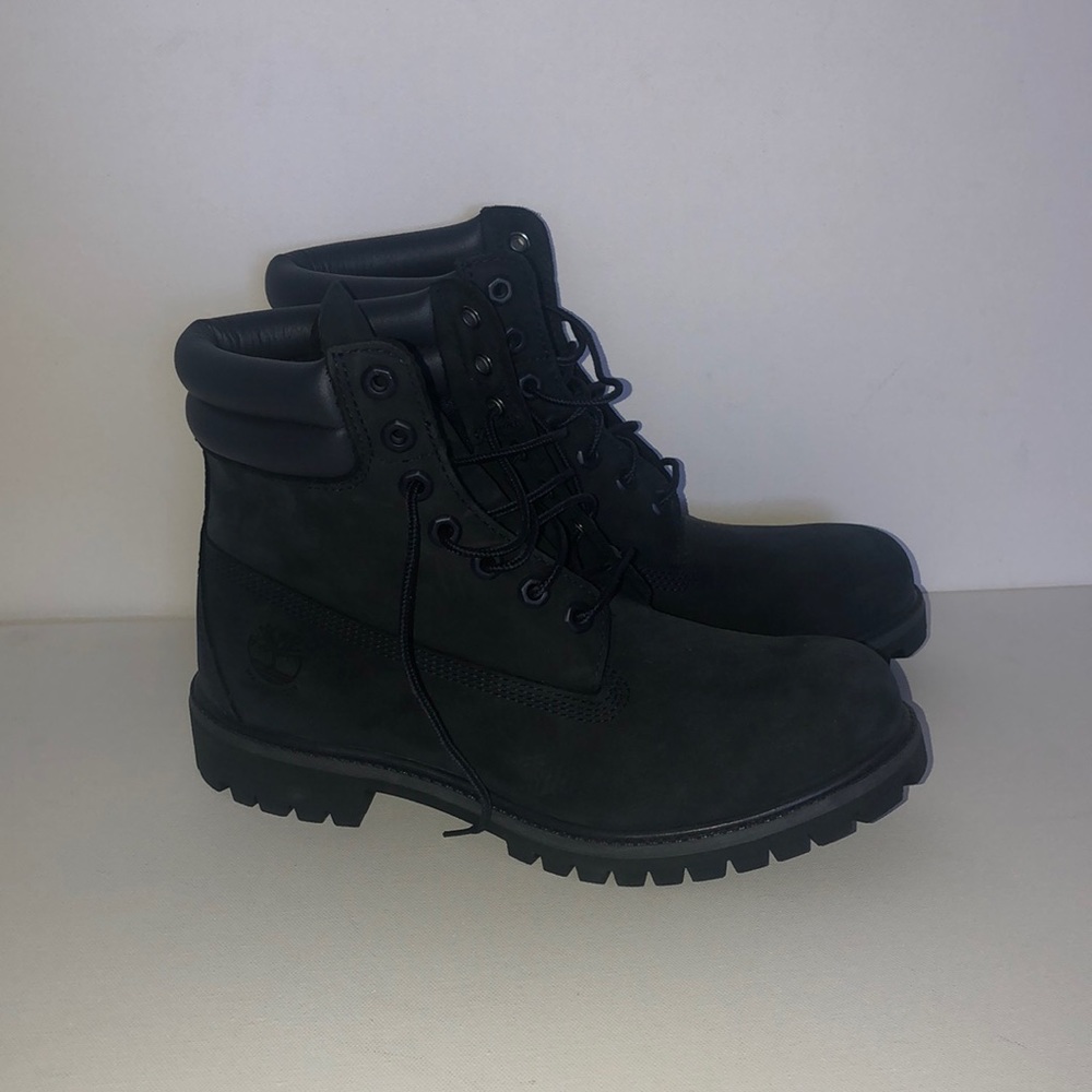 Mens 8.5 Navy Blue Timberland Boots